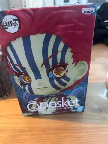 미사용 새상품 Qposket 아카자 A 전개 피규어