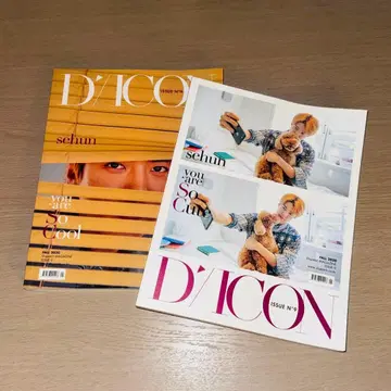 EXO SC 세훈 찬열 잡지 Dicon VOL.9