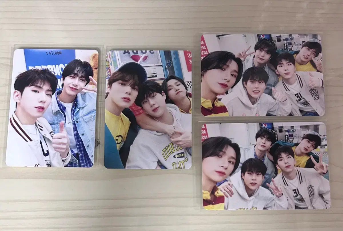 Monsta X unit photo cards bulk