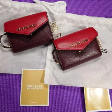 MICHAEL KORS 지퍼 키링 케이스 2점 묶음 상품