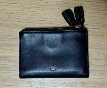 ANNA HINDMARCH 접이식 지갑 블랙