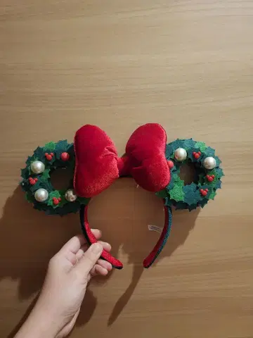 도쿄 디즈니 리조트 크리스마스 머리띠 2024