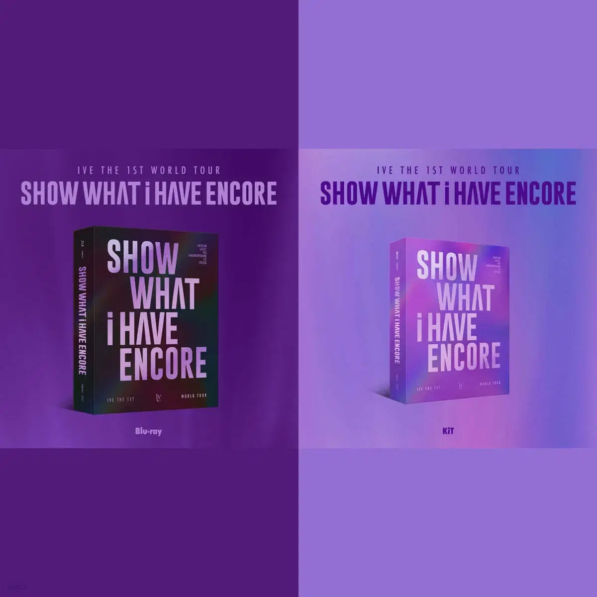 Below cost) Ive worldtour encore Blu-ray + kit sealed bulk wts