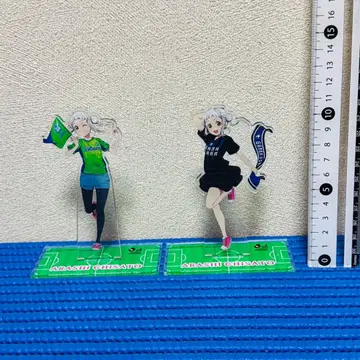 아라시 치사토 J리그 쇼난 벨마레 감바 오사카 아크릴 스탠드 세트!