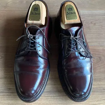 새상품급 정품 슈트리 포함 Alden 990 고도반 버건디 6 1/2