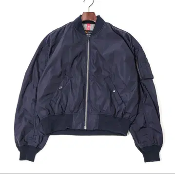 알파인더스트리 MA-1 블루종 나일론 자켓