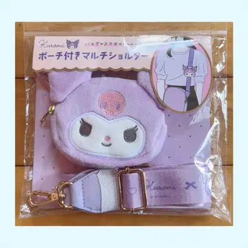 쿠로미 파우치 포함 멀티 숄더 보라색 퍼플 산리오