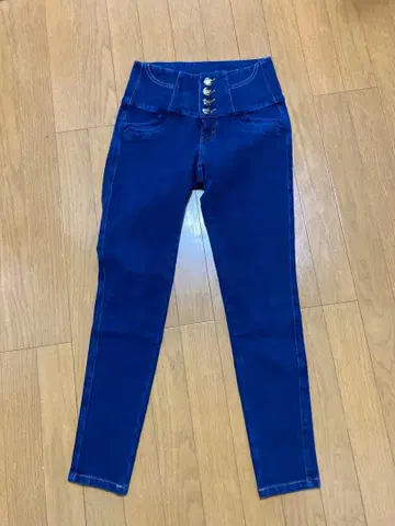 하이웨스트 스키니 데님 페루진즈