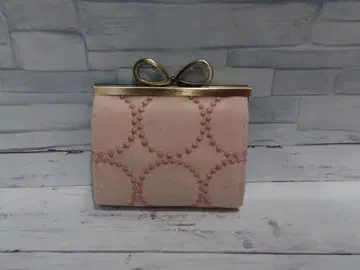 dop tambourine 핑크 베이지 미니 지갑 미나 페르호넨