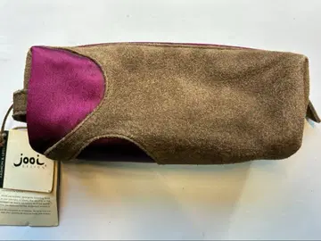 시노와즈리 잡화 jooi 스웨이드와 새틴 파우치