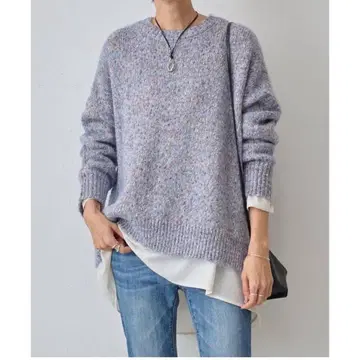 최종 판매 비어즐리 믹스 니트