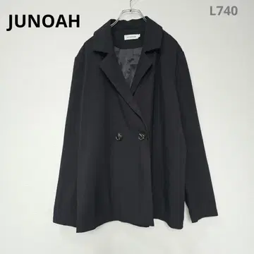 주노아 테일러드 자켓 블랙 M 오피스 캐주얼 출퇴근 봄 가을 옷