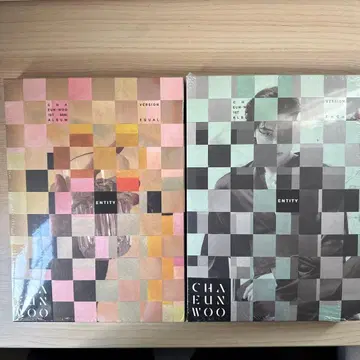 차은우 ENTITY 2종 세트