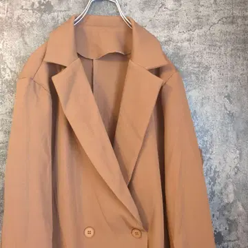 수입 구제 의류 테일러드 자켓 스트레치 오버 사이즈 여성 빈티지