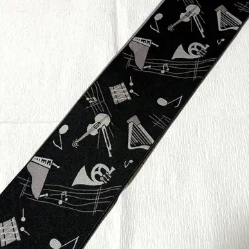 염가 판매 하자품 장척 음악 모티브 반폭 오비