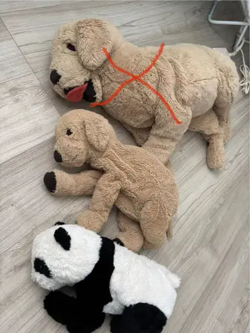 IKEA 봉제 인형 세트