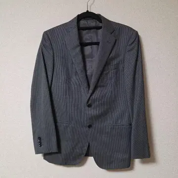 HILTON TIME 울 100% 테일러드 자켓 YA4 스트라이프