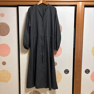 어반 리서치 드로스트 원피스 원피스 차콜 그레이 38