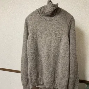 고쉬 하이랜드울 터틀넥 그레이