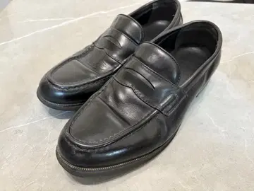 블랙 가죽 로퍼