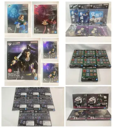 제일복권 춘추전국대전 킹덤 피규어 전종 세트 하위상 E, F, G, H상