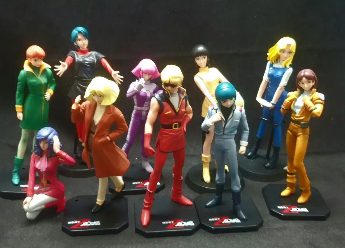 Z Gundam, Gundam, Zeta, figure, sealed, genuine, Kamille Bidan, Quattro Bajeena