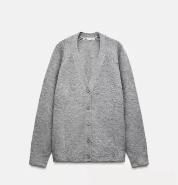 ZARA* 소프트 무지 니트 자켓 가디건 택 없음 새상품