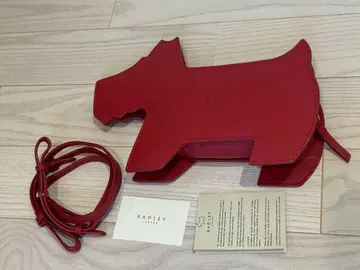 RADLEY 스코티시 테리어형 숄더백 레드