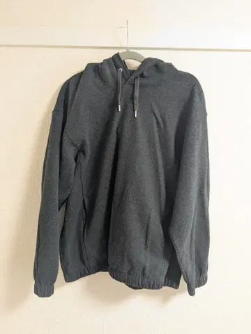 유니클로 U 브러쉬드 저지 풀오버 후드티 L 사이즈 팬츠 M 사이즈 셋업