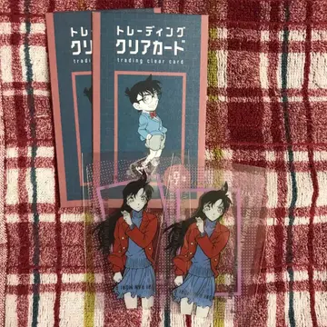 명탐정 코난 코난 탐정사 트레이딩 클리어 카드 유미란(모리 란)