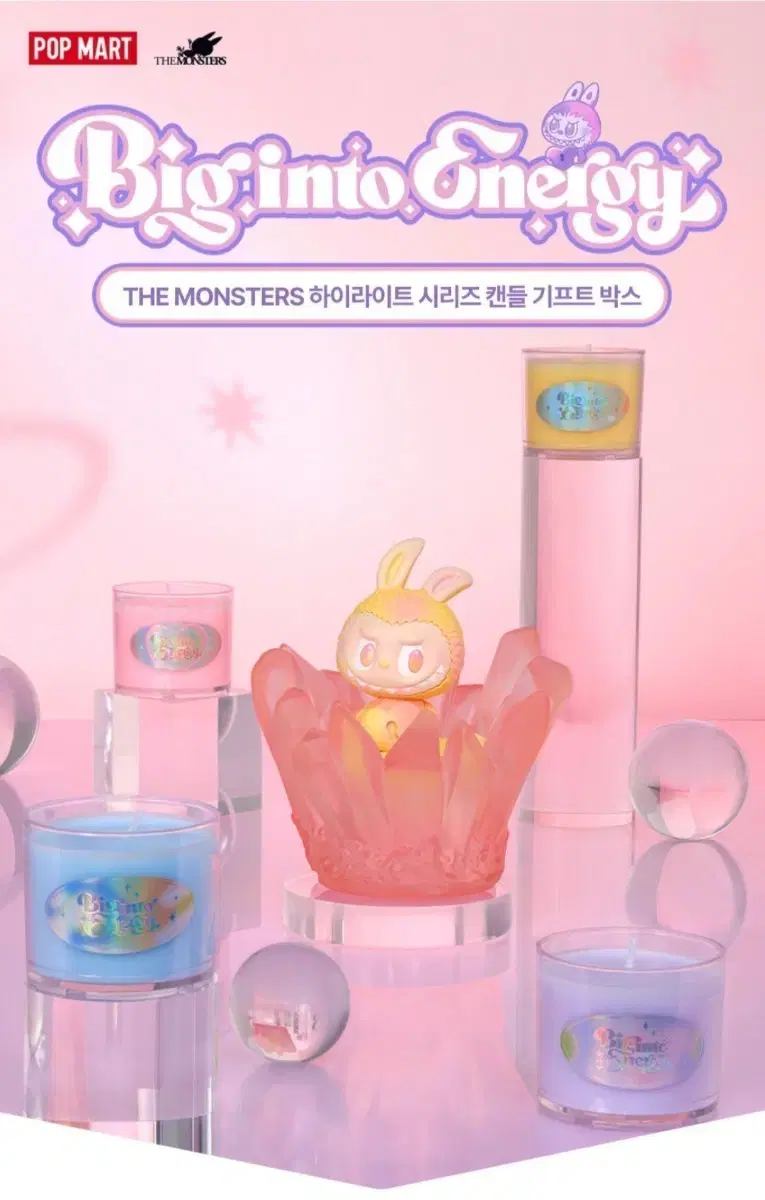 Pop Mart The Monsters Labubu Candle Gift Box