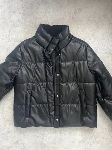 GAP 블랙 다운 자켓 S