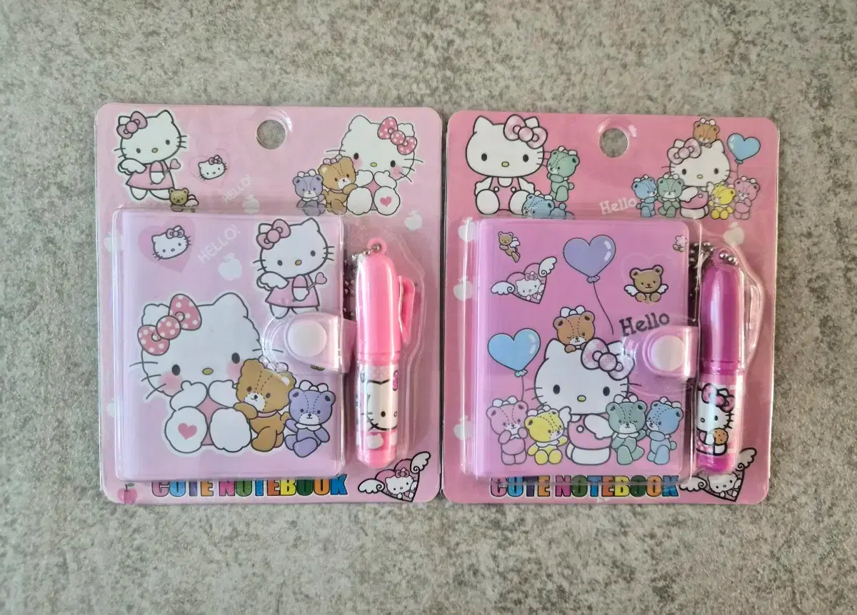 (Bulk of 2) Hello Kitty Notebook + Pen Set (New Product)