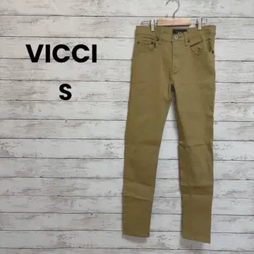 [ VICCI ] 비치 팬츠 스키니 ( S ) 스트레치 베이지