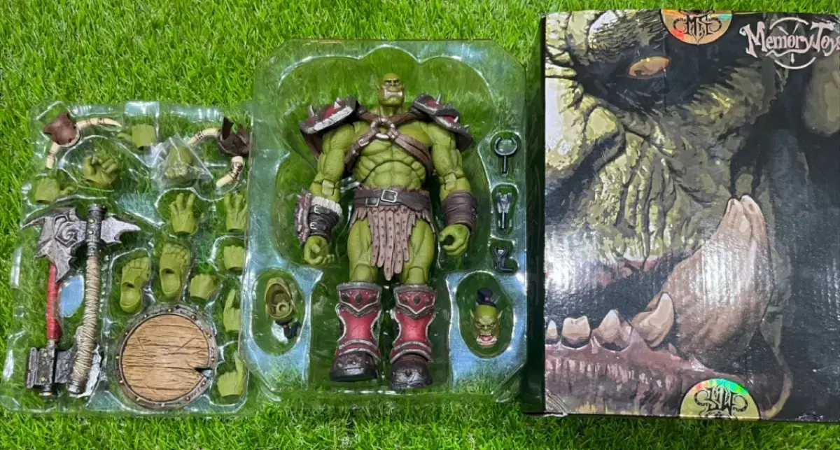 Memory Toys Orc Mercenary Captain Action Figure