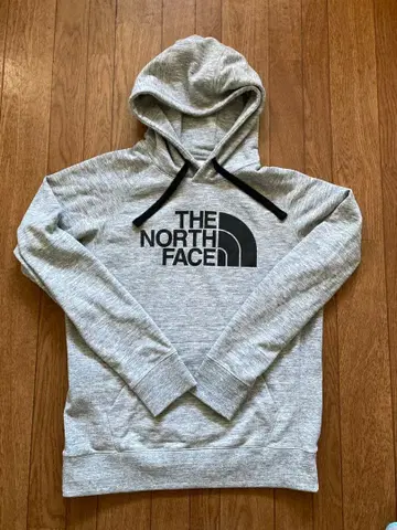 THE NORTH FACE 그레이 후드 부착 후드티 M