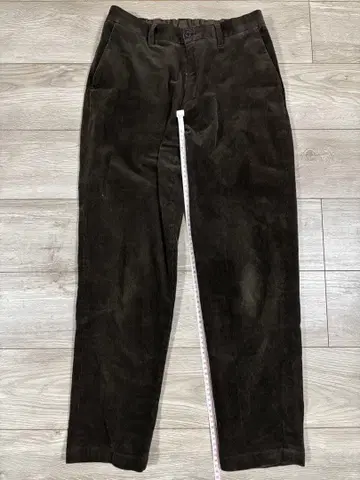 URBAN RESEARCH DOORS 코듀로이 테이퍼드 트라우저