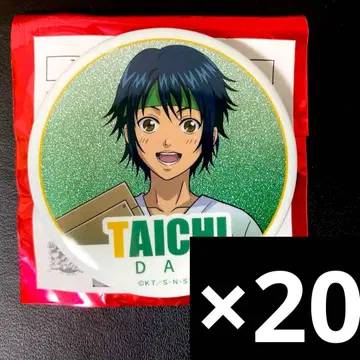 신 테니스의 왕자님 육즙 교자 다다단 글리터 캔뱃지 단 타이치 20개