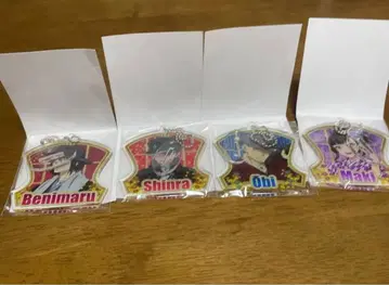 염염의 소방대 아크릴 키링 4종