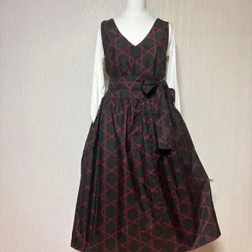 기모노 리메이크 오시마 명주 롱 원피스 점퍼 스커트