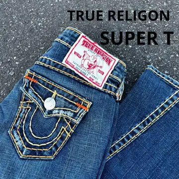 레어 TRUE RELIGION JOEY SUPER T 플레어 데님 00s