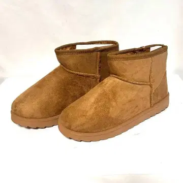 미사용 새상품 어그 부츠 퍼 숏 카멜 24~25cm