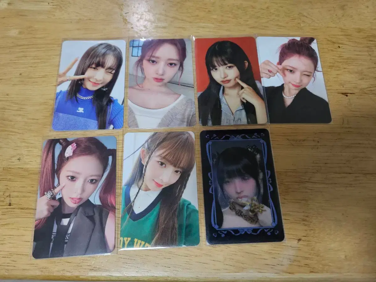 Ive Lay Poca Photocard 7 sheets (bulk)