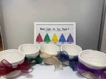 결혼식 드레스 맞추기 설명 보드와 리본 포함 바스켓 세트