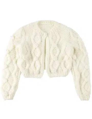 Bibiy 플라워 데이지 가디건