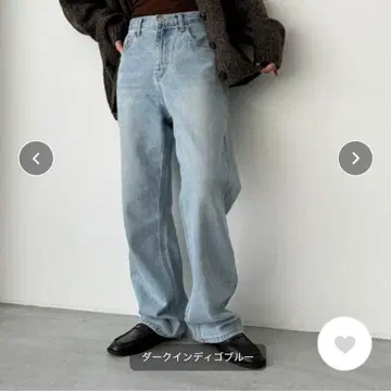 El mar 루즈 스트레이트 데님 팬츠 canaljean 캐널진