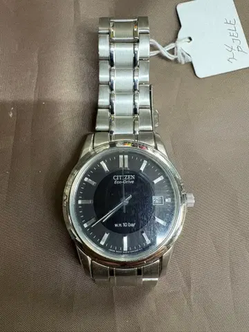 시티즌 에코 드라이브 남성용 손목시계 USED품