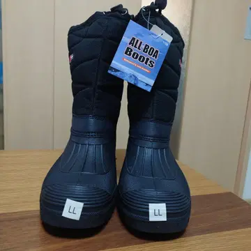 남성용 방한 부츠 [ LL 사이즈 블랙 ]