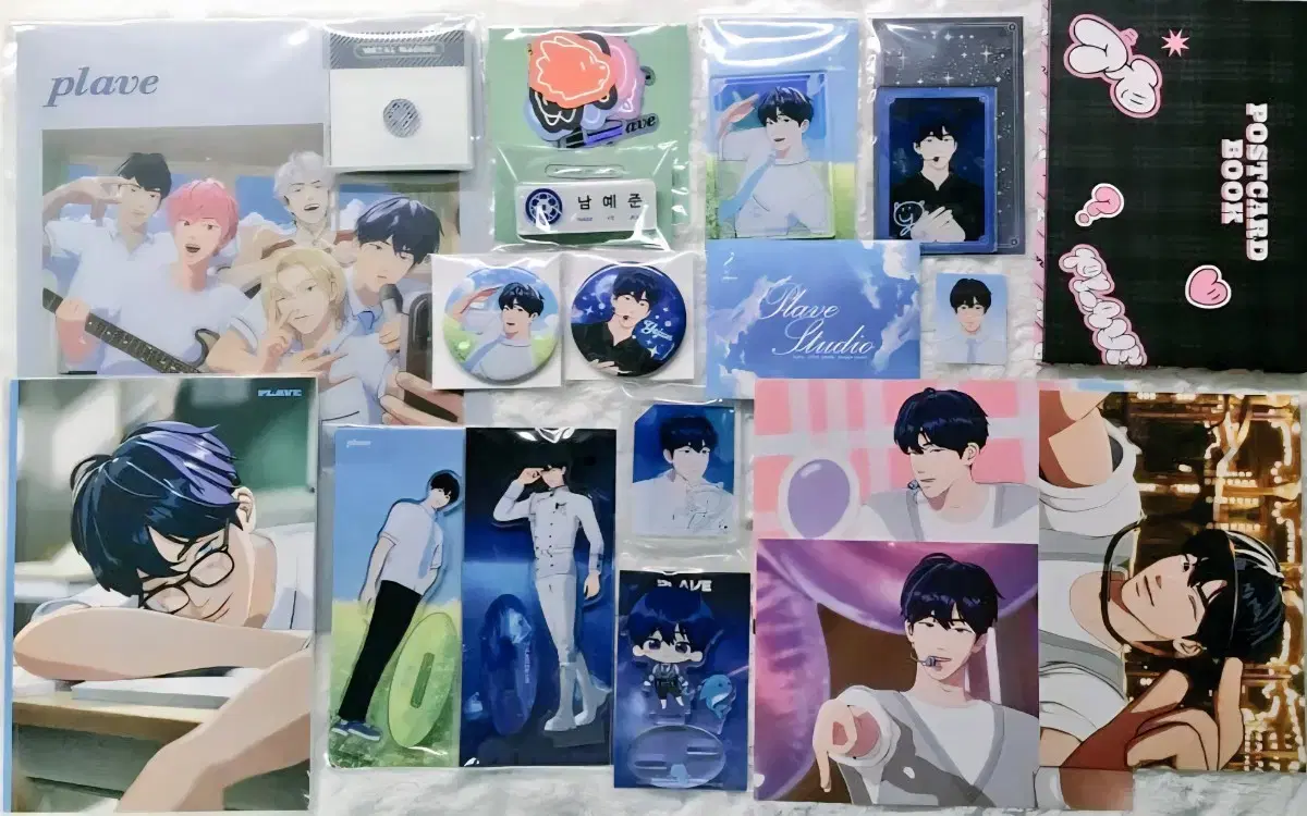 PLAVE Sixth Summer Yukyeoreum Aniplex Acrylic Name Tag Sticker Badge Postcard