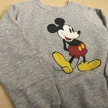 미국제 미키마우스 맨투맨 빈티지 80's